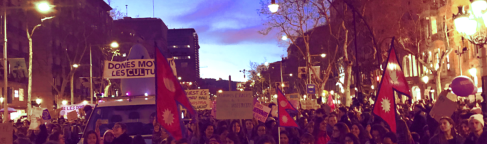 News article: A review of the #8M feminist strike in Spain